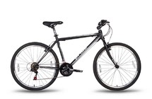 Фото: Велосипед PRIDE XC-1.0, 26'', рама 17, чёрно-белый матовый, 2016
