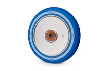 Фото: Колесо для самоката HIPE Flat Solid logo 120мм Серый/Синий