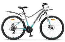 Фото: Велосипед STELS Miss 7100 D, V010, 27.5, рама 16, Хром
