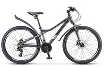 Фото: Велосипед STELS Navigator 610D, рама 16, цвет Серый/Чёрный