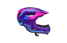 Велошлем JETCAT Raptor, Фиолетовый/Розовый, размер S 48-53см