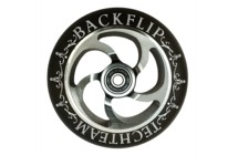 Фото: Колесо для самоката TECH TEAM Back Flip 120мм Серый/Чёрный