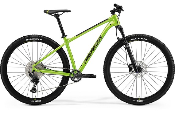 Фото: Велосипед MERIDA Big.Nine 400, 29, 2021, рама XL, Зеленый/Черный