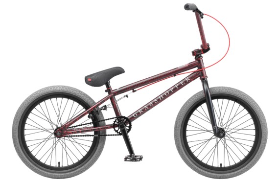 Фото: Велосипед BMX TECH TEAM 2021 GRASSHOPPER 20.5 Серый/Красный