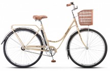 Фото: Велосипед STELS Navigator 325 Lady, 28,Z010, рама 20, Слоновая-кость/коричневый
