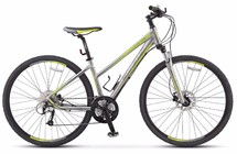 Фото: Велосипед STELS Cross 170 Lady, Серый/Зеленый