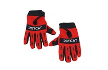 Фото: Велоперчатки детские JETCAT PRO, размер M, Красный/Чёрный