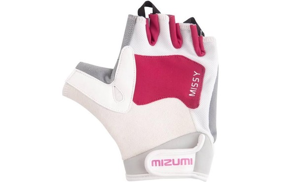 Фото: Велоперчатки MIZUMI GL-12000, размер L, Белый/Розовый