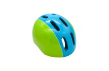 Фото: Шлем велосипедный детский TECH TEAM Gravity 400, Зеленый/Голубой