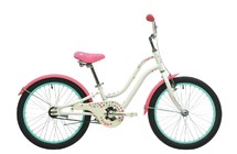 Фото: Велосипед PRIDE Angel 20, 2018, белый/розовый