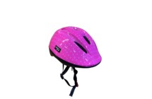 Фото: Шлем велосипедный детский GREEN CYCLE Mia, 48-52см, Розовый/Белый