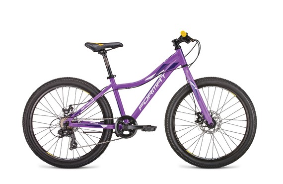 Фото: Велосипед FORMAT 6423, 24, (2019), рама OS, Фиолетовый матовый