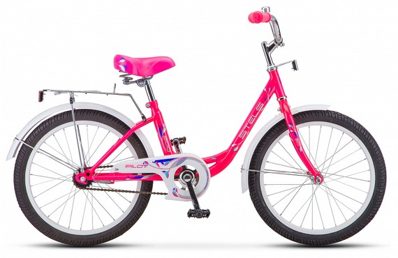 Фото: Велосипед STELS Pilot 200 Girl 20, Z010, Розовый